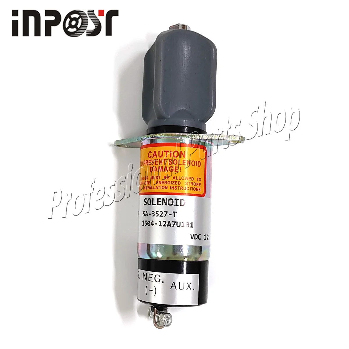 Nuevo Solenoide de apagado diésel SA-3527-T 1504-12A7U1B1 12V para Woodward