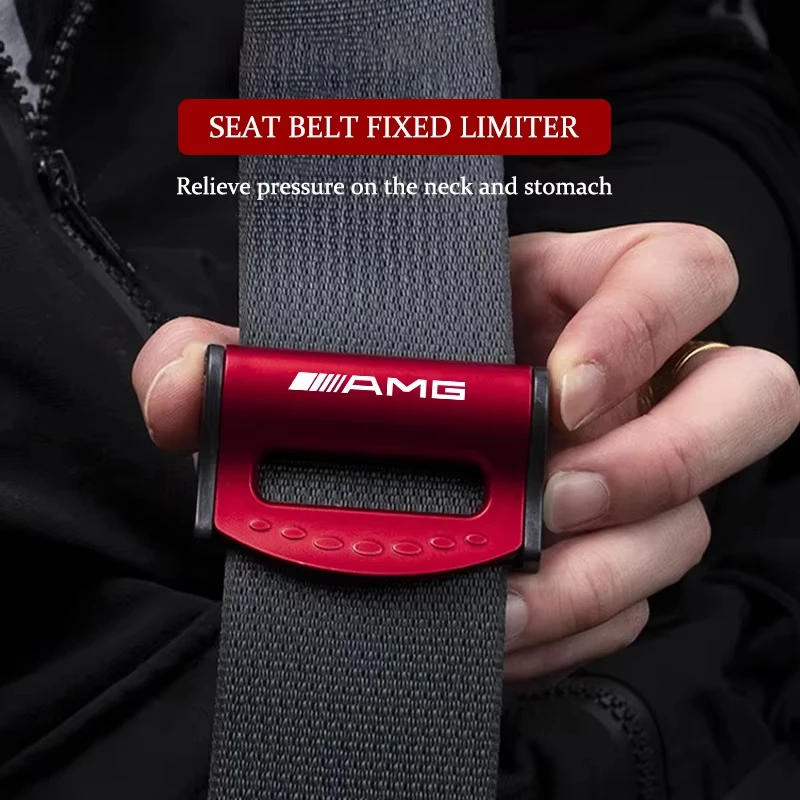 

2Pcs Car Seat Belts Clips Adjustable Buckle Plastic Clip For Mercedes Benz AMG W204 W205 W203 W211 W212 W213 W201 W210 W124 W126