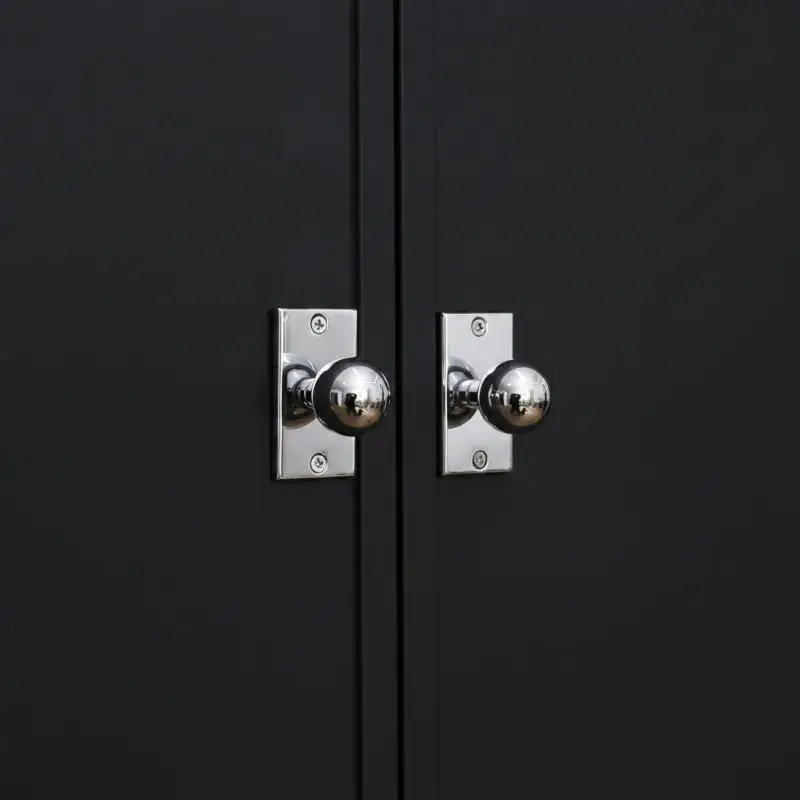 Runder Kugelgriff in Goldoptik, Vintage-Stil, massiver Einlochgriff für Küchenschrank, Kleiderschrank, Schublade, Möbelrenovierung – Detail 1