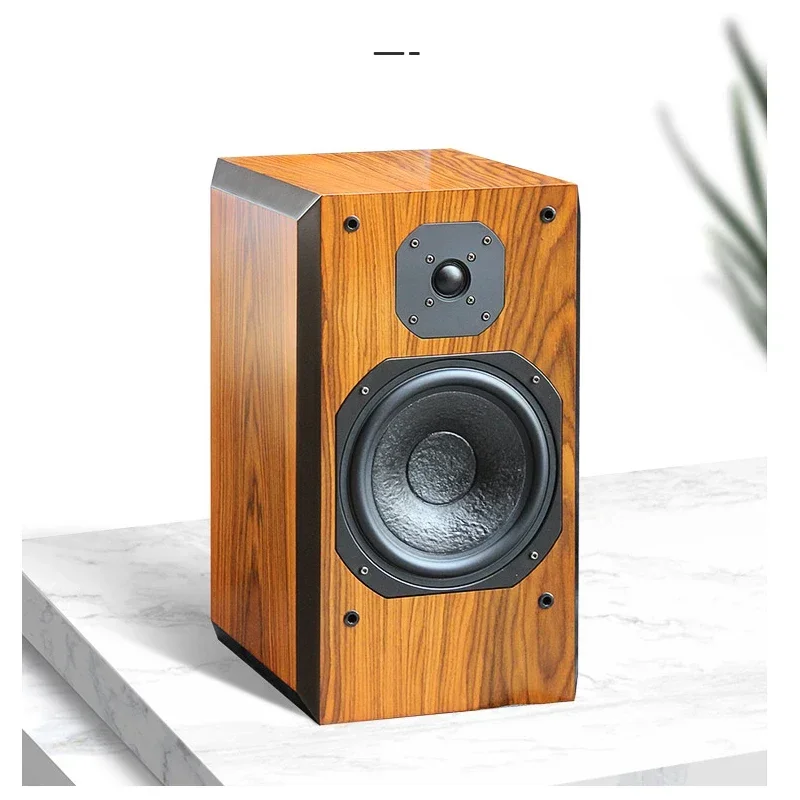 

200 Вт 8-дюймовая полочная акустическая система из дерева, Hi-Fi, высокомощная пассивная колонка, аудиосистема для домашнего кинотеатра, усилитель звука