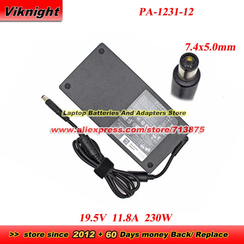 Genuine PA-1231-12 AC Adapter For Liteon 19.5V 11.8A 230W Charger for Intel NUC I7 8 NUC8i7HVK NUC8i7BNH NUC11PHi7 Gaming Laptop