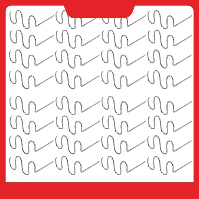 

A32HOT-1000Pcs 0.6Mm S Wave Staples For Car Bumper Bodywork Plastic Stapler Repair Kit 0.6Mm Wave Staples Soldering Tools