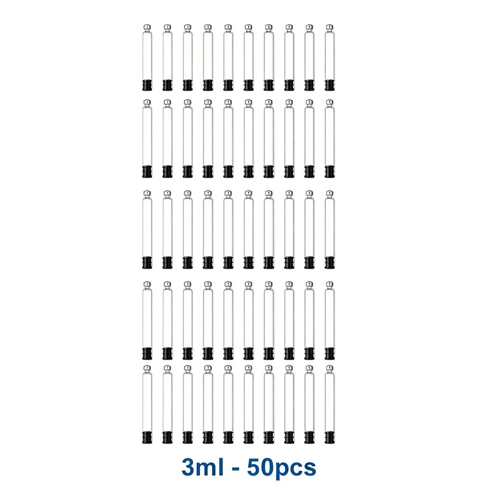 10-50 Stuks 3ML Insuline Cartridges 300IU Gesteriliseerde Wegwerp Glazen Flacon voor Diabetes Injectiepen voor Peptide Pen Injectie
