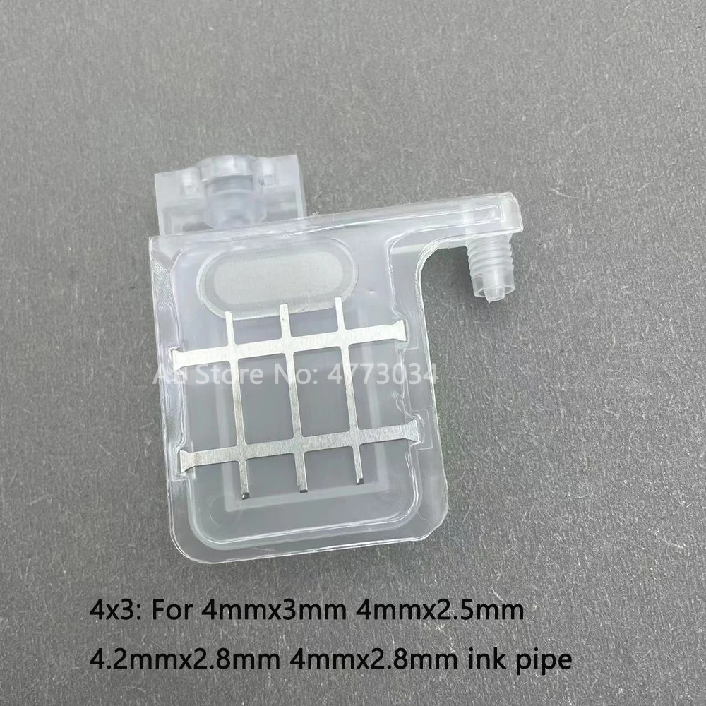 20PCS DX5 Ink Damper Transparent Dumper For Epson DX5 XP600 4720 i3200 5113 Printhead Print head Eco Solvent Printer Plotter