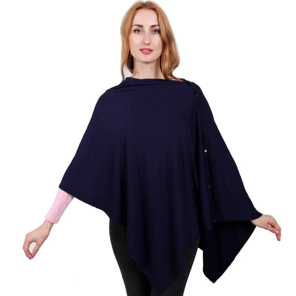 Comfortable Maternal Nursing Covers Soft Anti-Exposure Breastfeeding Blanket Stroller Blanket Adjustable Mother's Nursing Towel