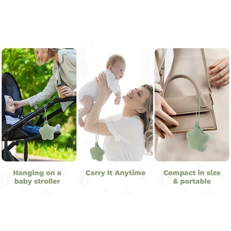 실리콘 젖꼭지 홀더 케이스, 실리콘 커버 파우치, 기저귀 가방용 실리콘 젖꼭지 보관 케이스, 동전 키 이어폰 홀더