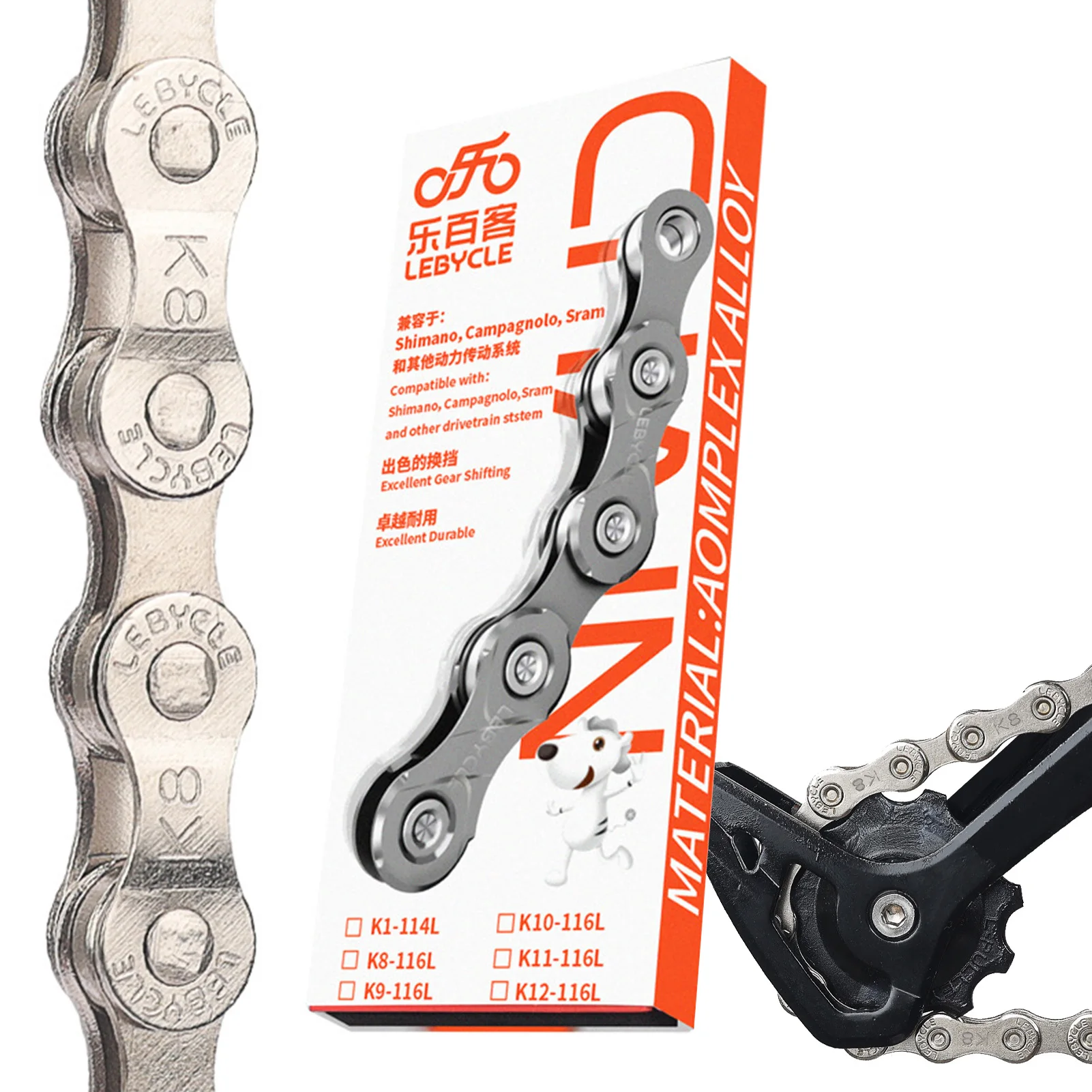 Bicycle Chain 8/9/10/11 Speed Carbon Steel Mountain Bike Chain Rustproof Chain For Cycling Bike Part Accessories
