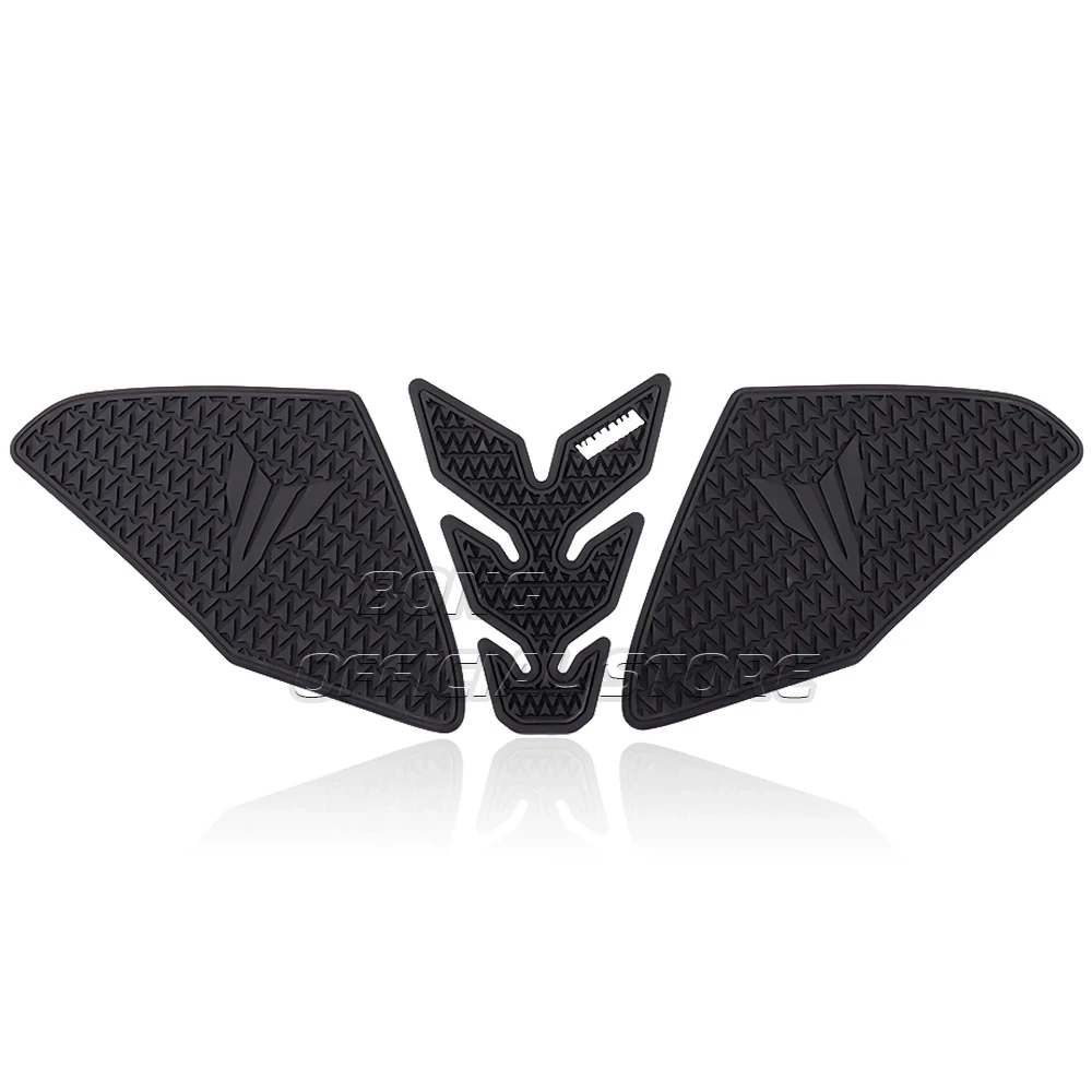 FOR YAMAHA MT-09 MT09 2024 2025 Motorcycle Non-slip Side Fuel Tank Pad Stickers Waterproof Rubber Sticker Fit