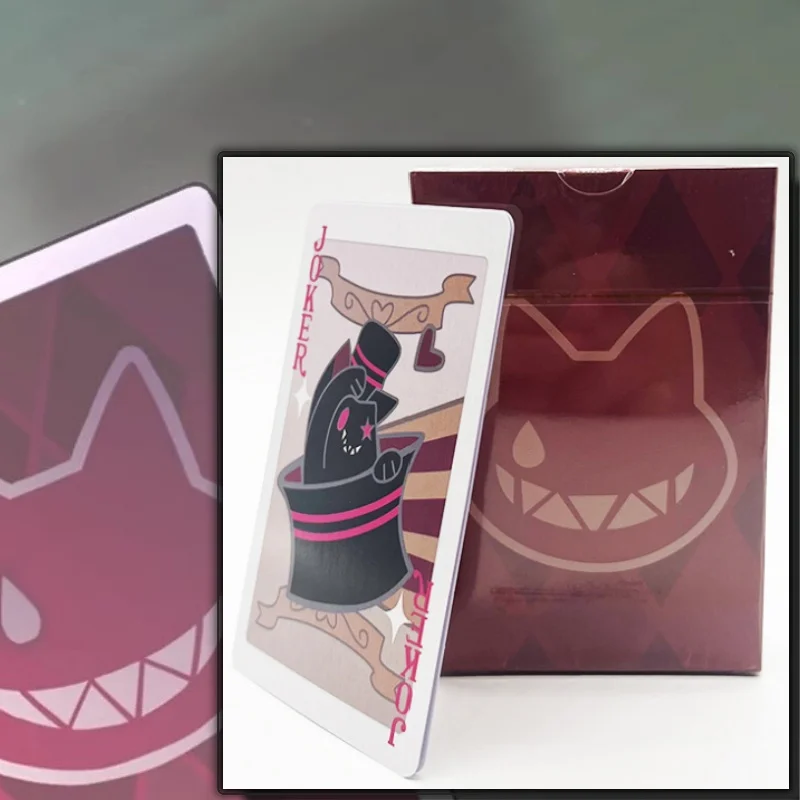 

Волшебный покер, 55 карточек/лучшая коллекционная игра Genshin Impact Fontaine Lyney, реквизит для косплея, аксессуары, подарки на Хэллоуин