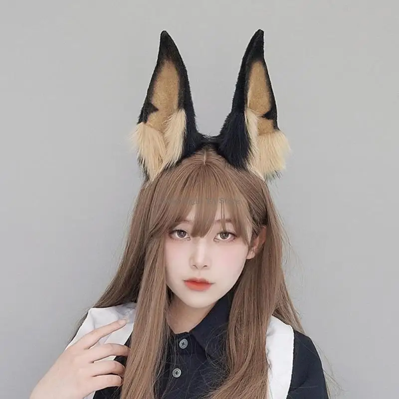 Dobermann Cosplay Accessories Costume Costume Sexy Bandband Animation Hair Hoop For Masquerade Comic Con