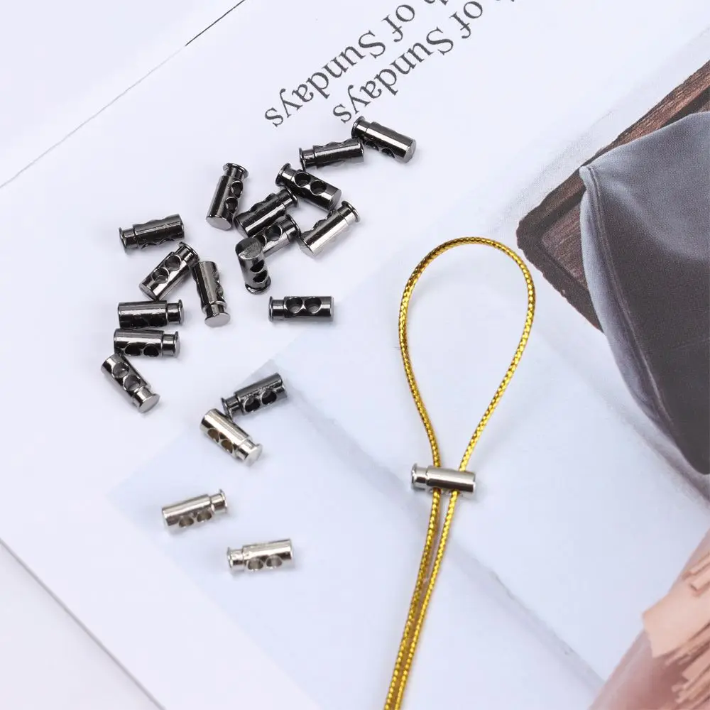 20pcs 7mm Handmade Metal Ultra-small Buttons DIY Making Buckles Mini Horn Button Dolls Clothes Sewing