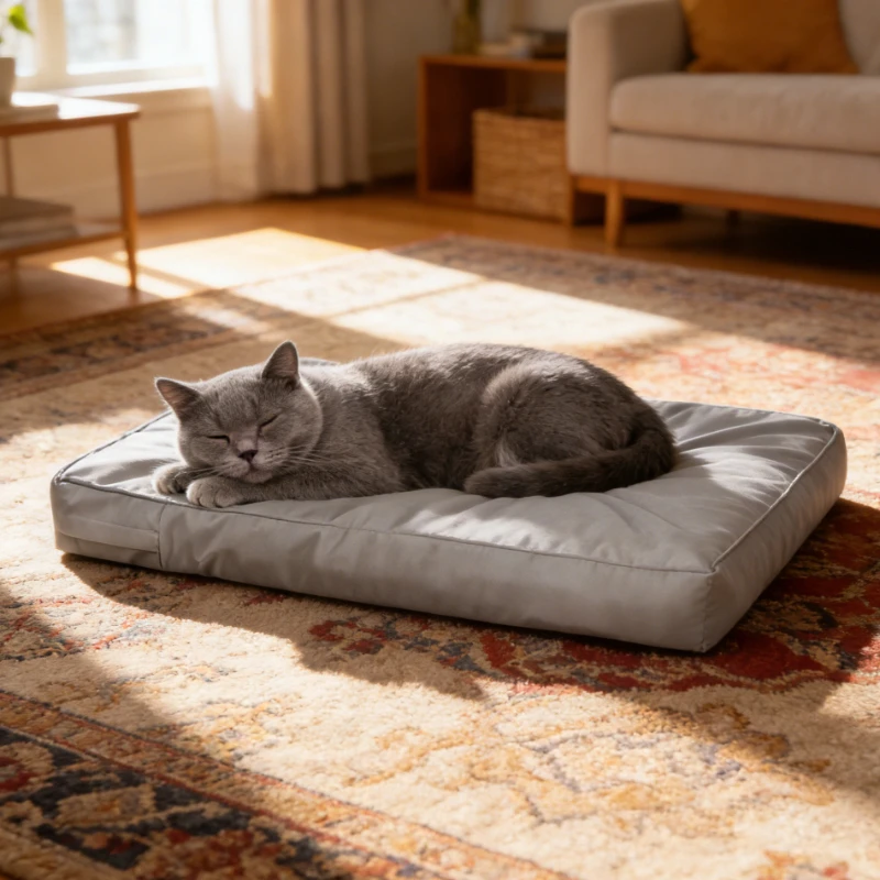 

Чехол для собачьей лежанки из водонепроницаемой ткани Оксфорд 210D, съемный и моющийся, с молнией, для защиты лежанки животных в помещении и на улице