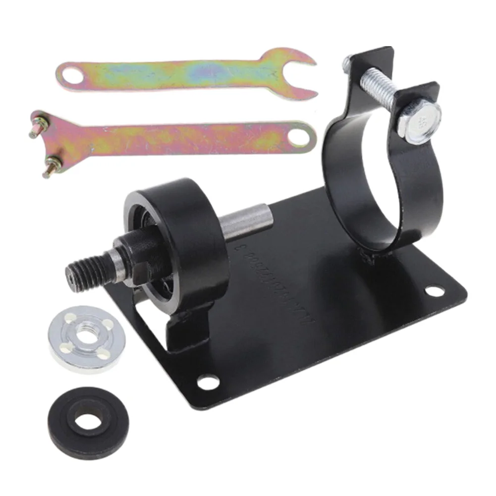 10mm Electric Drill Cutting Seat Stand Holder Set With 2 Wrenches And 2 Gaskets Electric Drill Cutting Seat Bracket Connection