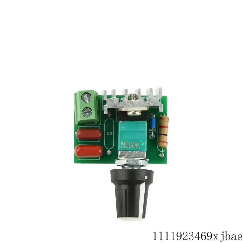 AC 220V 500W Variable Speed Controller Module With Stepless Adjustment For Motor Speed Lighting Temperature Control