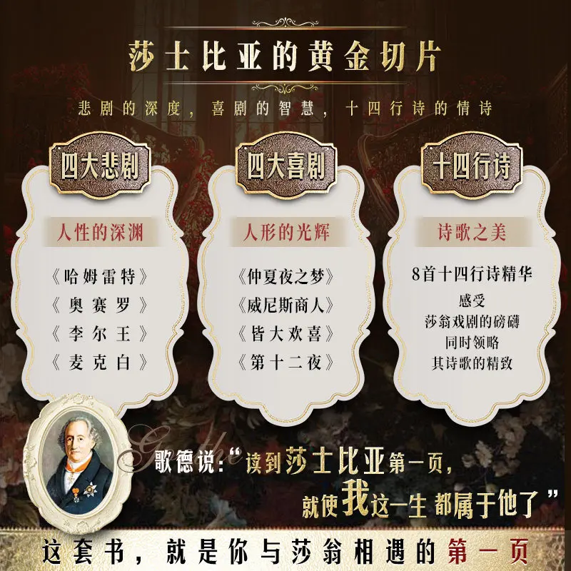 Shakespeare Tragedy & Comedy Collection Western Classical Literature Book Zhu Shenghao's Translated Works Illus. Collector Ed. view 5