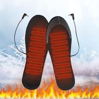 USB Cuttable Heating Insoles Electric Foot Warmer Winter Washable Shoe Pads Feet Warmer Sock Pad Mat Sports Heating Insoles