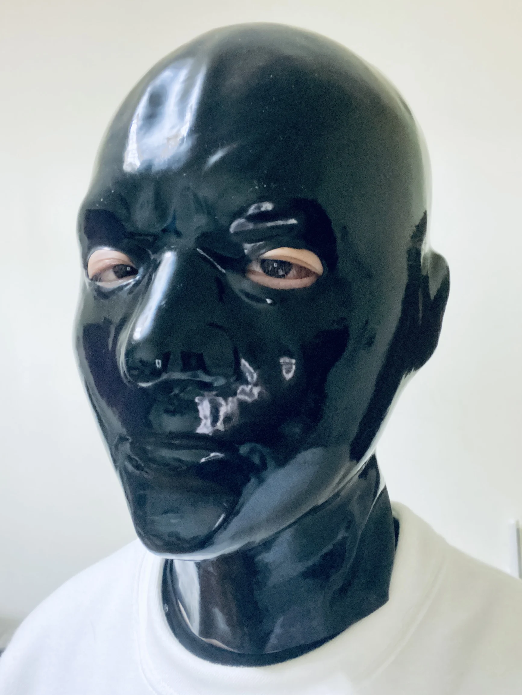 Thick Latex Hood  Anatomical 3D mask Costumes plus thickness 1.6mm or standard 0.8mm with zipper or no zipper 0.6mm