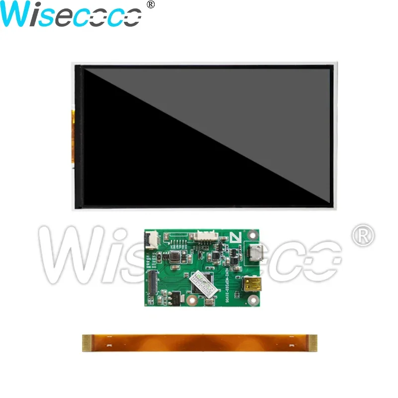 Imagem -05 - Raspberry pi Wisecoco Display Lcd Driver Board Controlador de Tela de Pistas 6.2 1280x720 Mipi Dsi