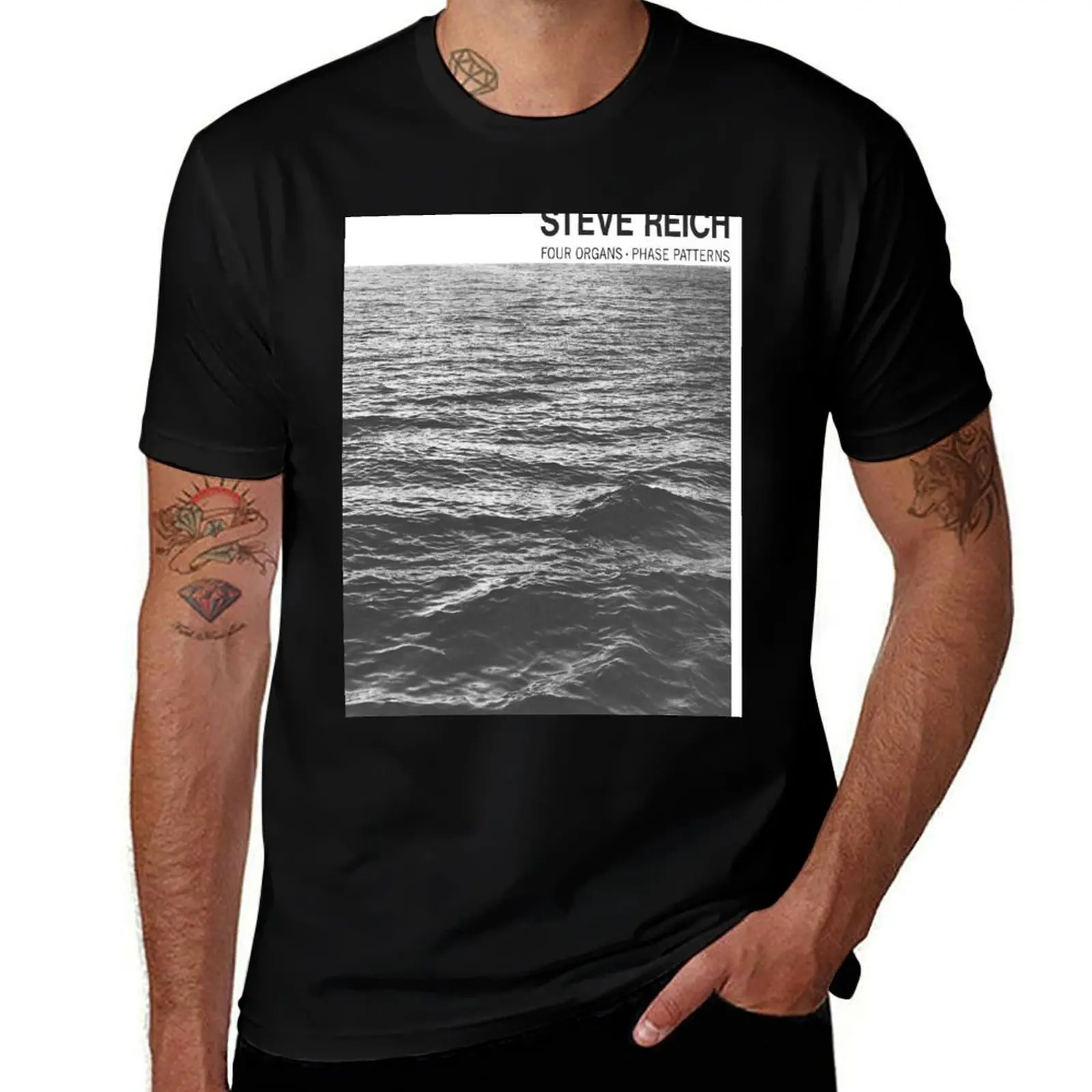 Steve Reich - Four Organs T-Shirt Plus Size Simple Casual Top T-Shirt