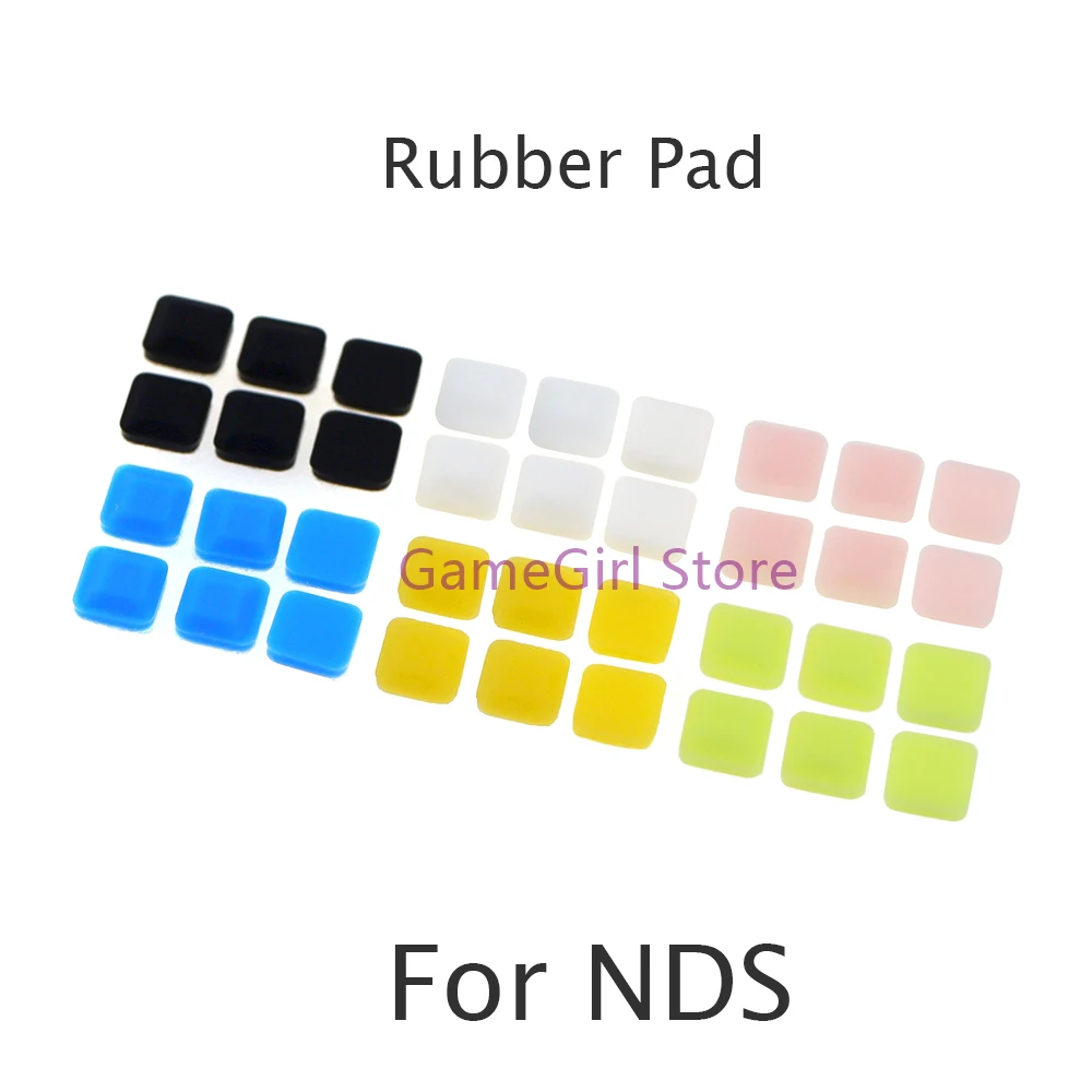 

50sets Colorful Screw Feet Cover Rubber Pad For Nintendo NDS Game Console Replacement Parts