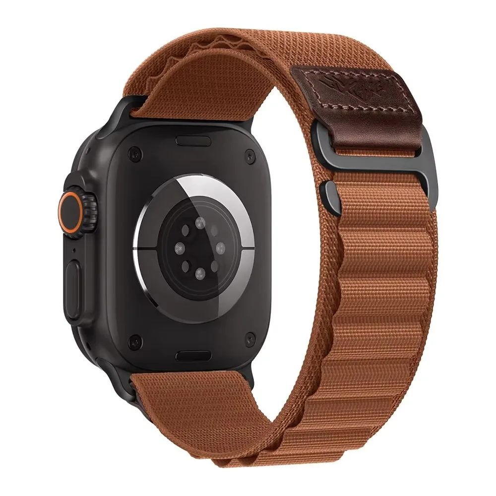 Alpine Loop Lederarmband für Apple Watch Ultra 4 3 2 49mm 46mm 45mm 44mm 42mm Armband iWatch Series 11 10 SE 12 – Detail 2