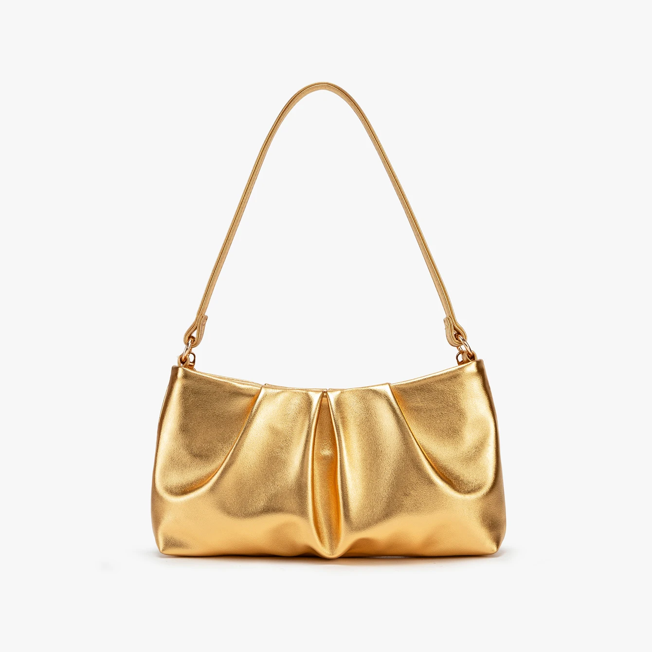 Designer-Geldbörsen und Handtasche, Umhängetasche, Geldbörse, Damentasche, Hochzeit, Abend, Clutch, Partytasche, goldene Tasche – Detail 15