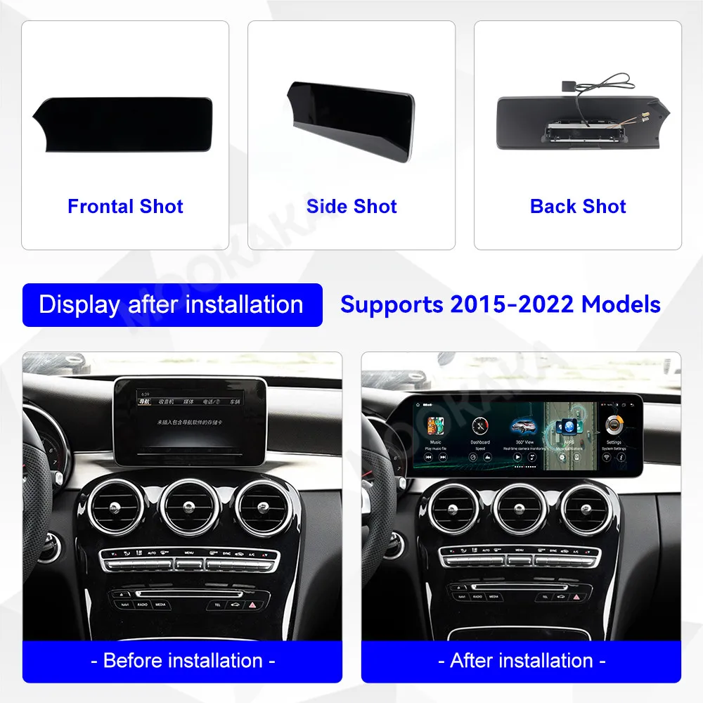 

Для Mercedes-Benz C GLC W205 X253 2015-2022: автомагнитола Android, мультимедийная система, видео, Carplay, Авторадио, Стерео, GPS-навигация, головное устройство