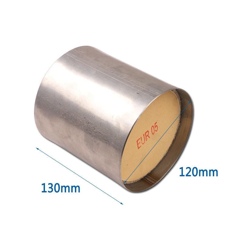 130*120mm Universal Catalytic Converter Euro 4 Euro 5 600 Cells Car Exhaust Three-Way Catalyst Catalytic Converter Universal