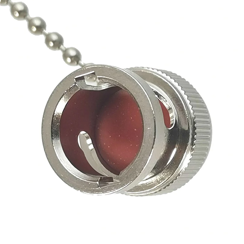 

B34B-Protective Zinc Alloy Dust Cap For BNC Female RF Connector, Wire Terminal Coaxial Cover