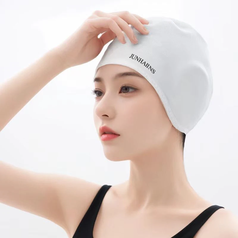 

Шапочка для плавания для взрослых, водонепроницаемая силиконовая шапочка для плавания, длинные волосы, унисекс, шапочка для бассейна для дайвинга с чехлом для ушей, защита для женщин и мужчин