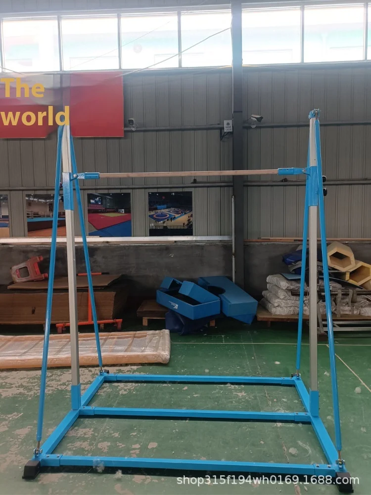 Hot Selling Indoor/Outdoor Single Parallel Bar for Children Factory Direct Gymnastics Training Swings for Home Pull-Up