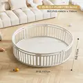 White 4cm cushion