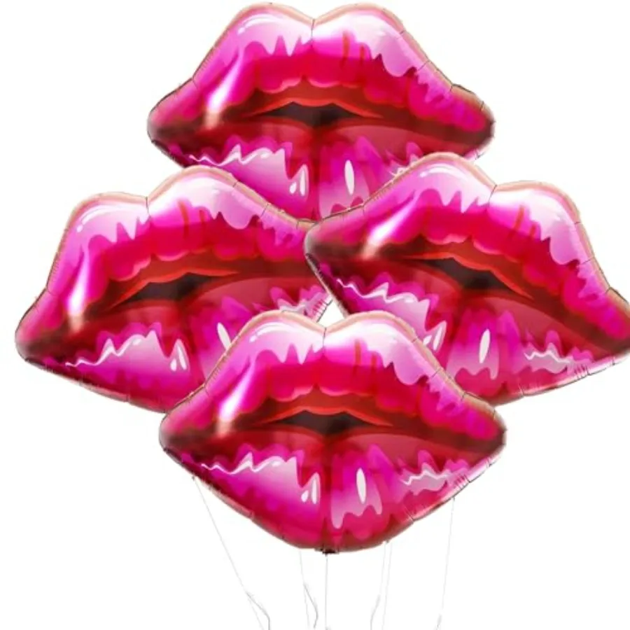 4Pcs Lip Kiss Foil … - image
