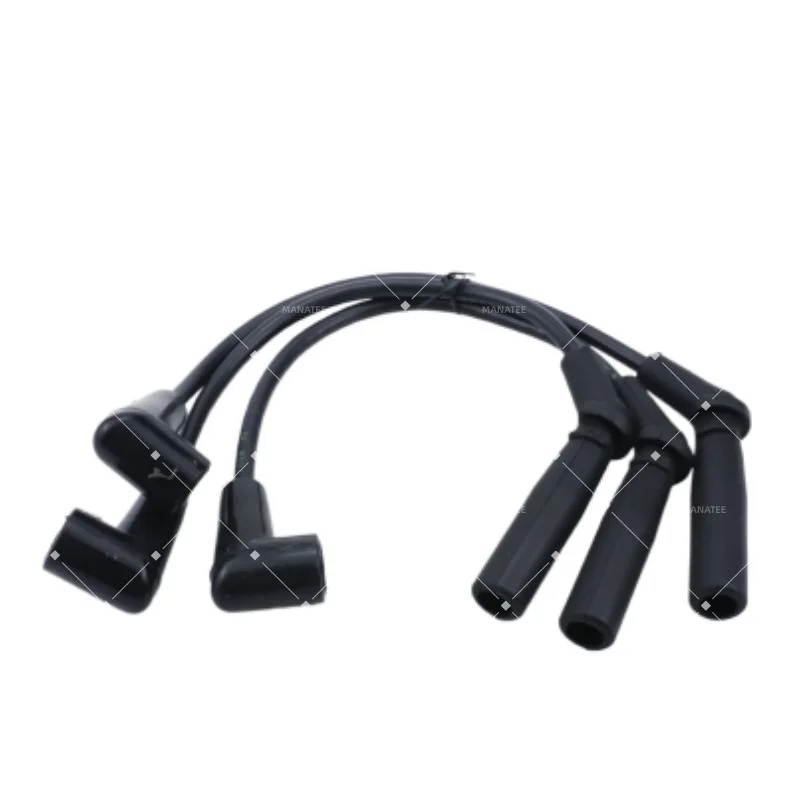 Picture 5: A Set Ignition Wire Spark Plug Cable Ignition Lead For Chevrolet Spark 0.8L 2003-2010 2011 2012 car accessory Ignition Cable Set