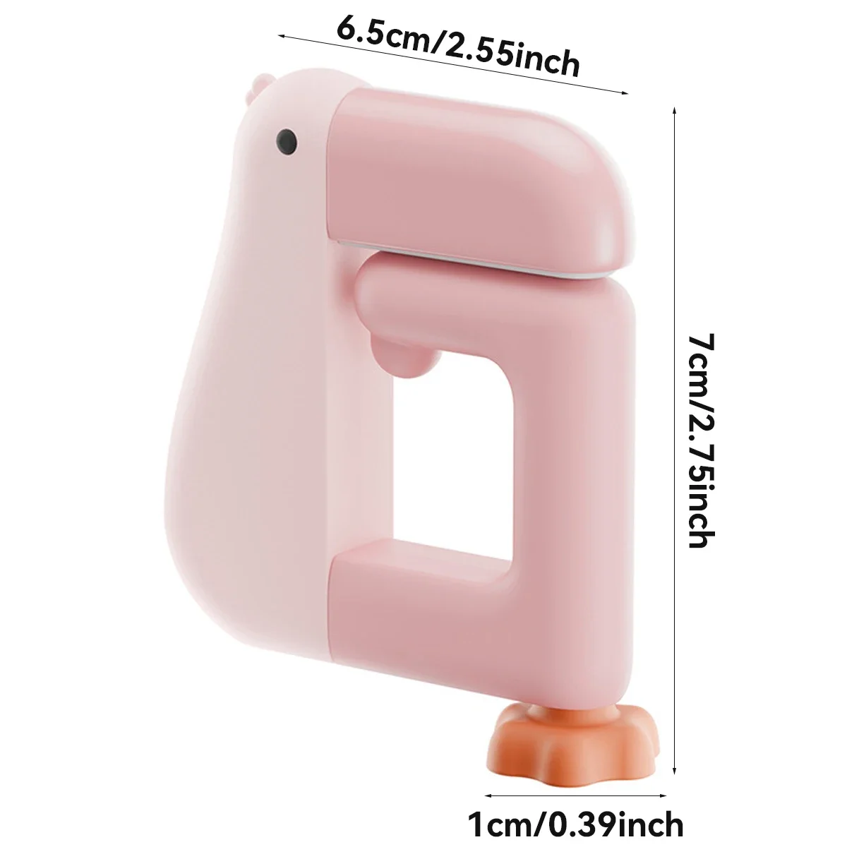 Thinking Duck Portable Hook Hanging Decor Table Wallet Bag Hook Wall Hanger Bracket Handbag Non Punching Student Office Supplies - view 6