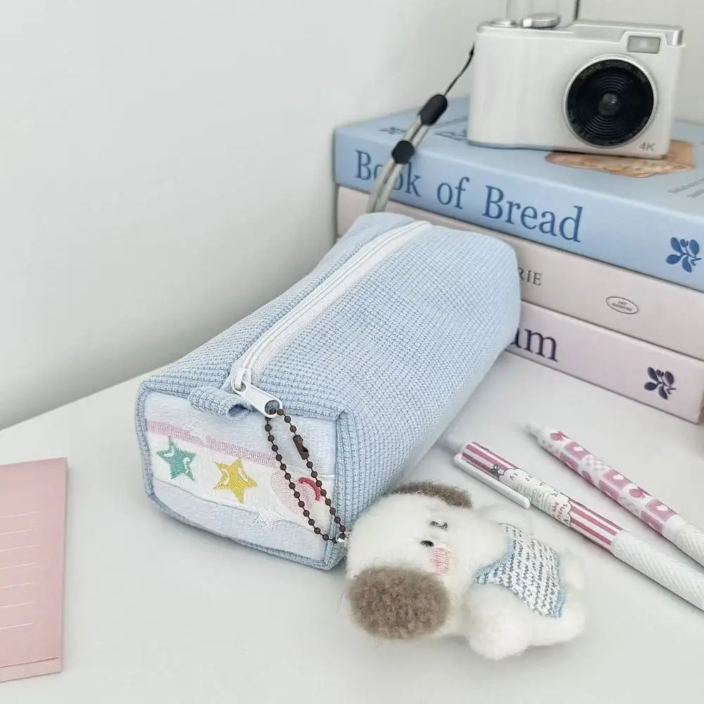 حقيبة أقلام بتصميم ساندويتش كريمي من INS، حقيبة أقلام محمولة ذات سعة كبيرة، حقيبة أقلام للوازم المدرسية #3