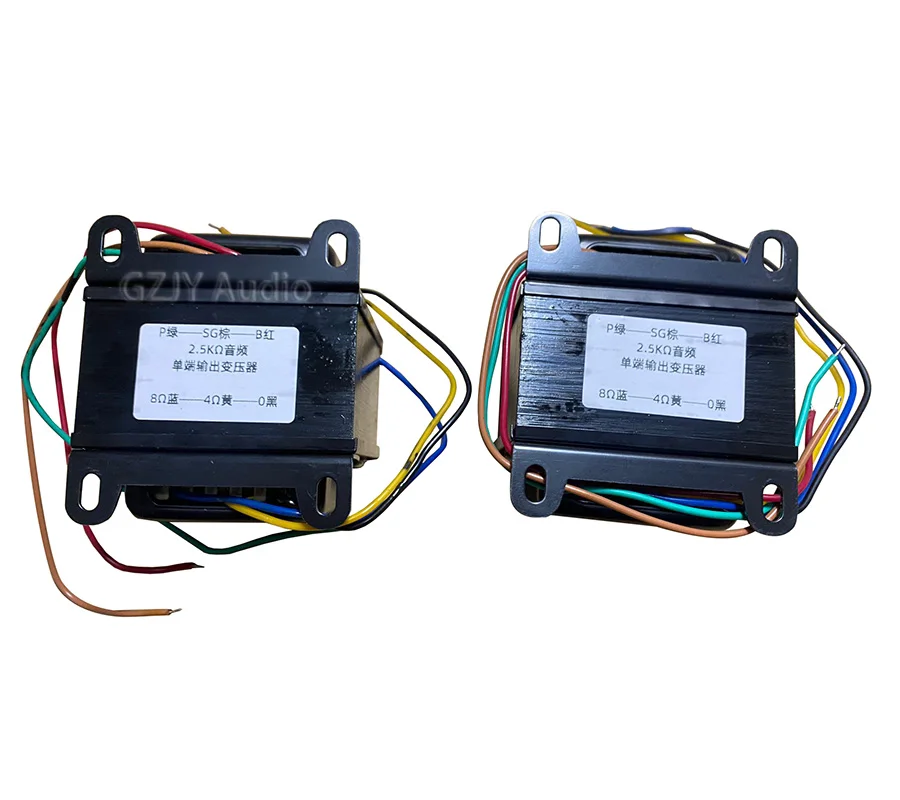 25W Tube Amplifier Output Transformer Single-ended Output Transformer For EI34 KT88 FU7 FU50 6P3P/Z11 3.5K/2.5K/5K Optional