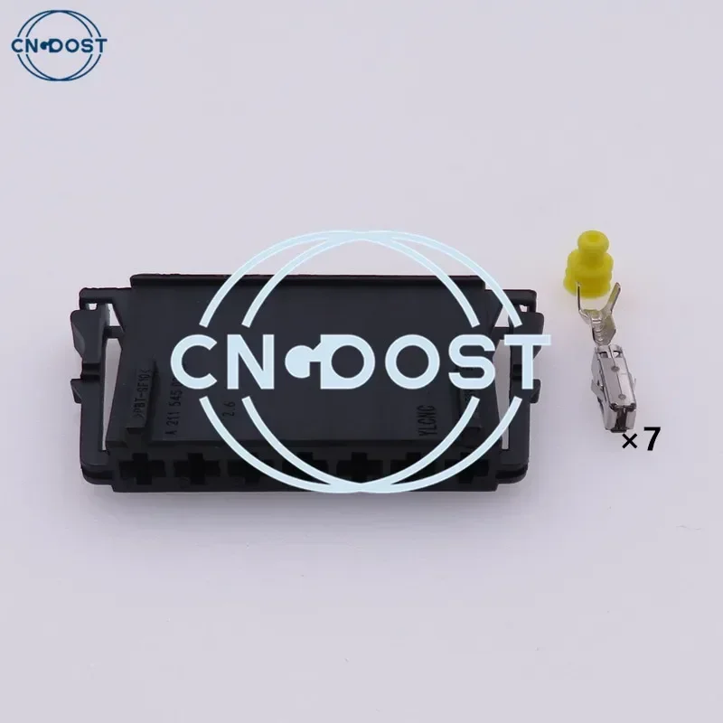 1 Set 7 Pin AC Assembly Car Electric Wiring Connector Automobile Cable Terminal Wire Socket Auto Parts 1-1355396-1 A2115450328