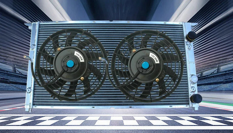ALUMINUM RADIATOR +SHROUD + FAN For VOLKSWAGEN VW GOLF GTI VR6 MK3 V6 94 95 96 97 98 1994-1998 1995 1996 1997 1998