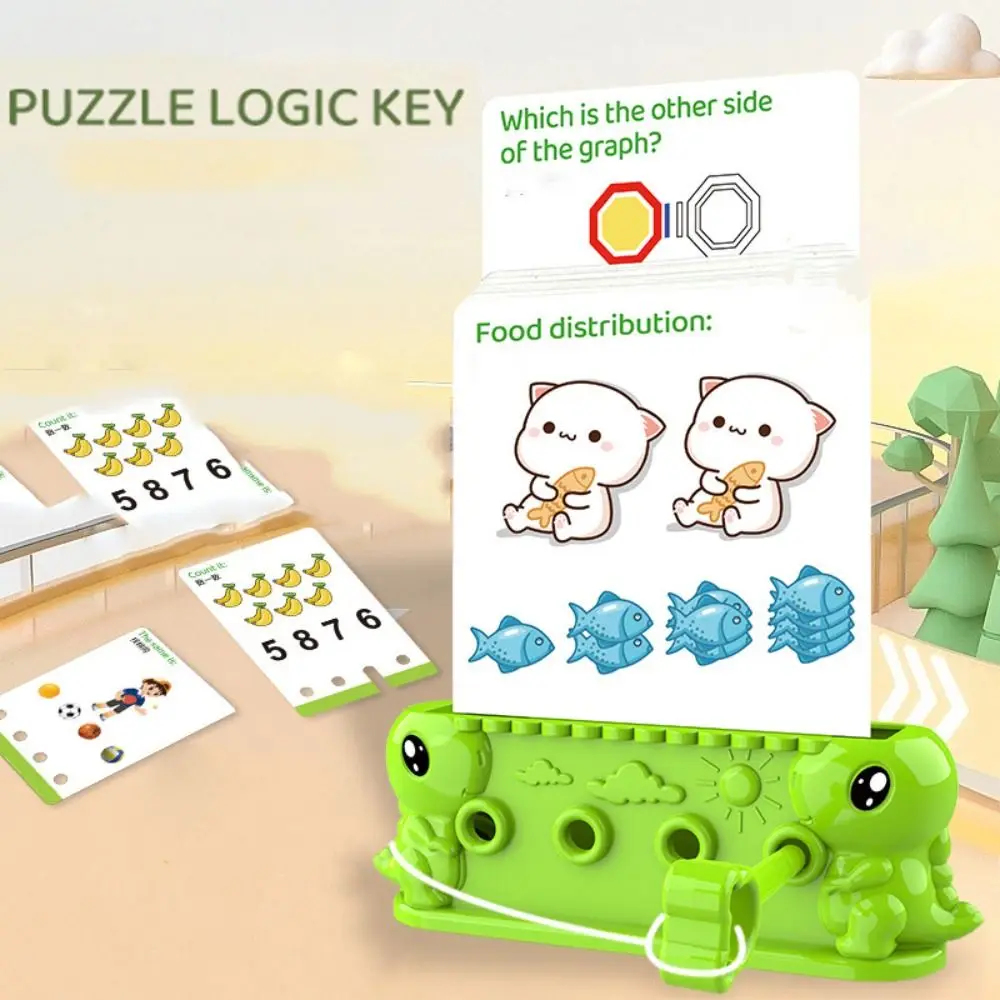 

Детская игра-головоломка с логическим ключом Монтессори, игра на совпадение, 3D логическая тренировка мышления ключей, интеллектуальная многофункциональная игра