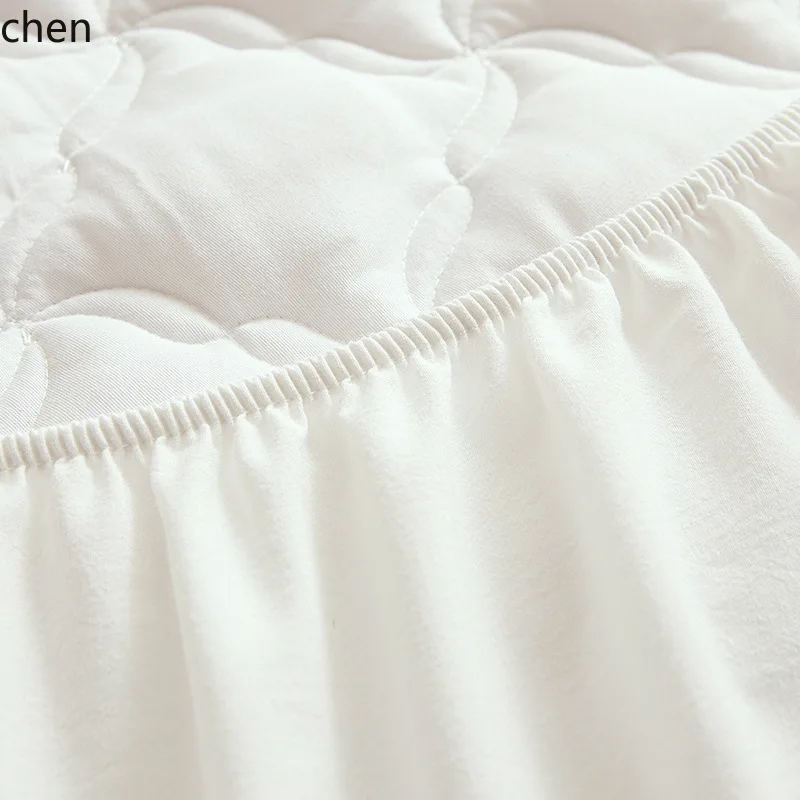 YFY cotton fitted sheet with quilted top - mattress protector for simmons mattresses