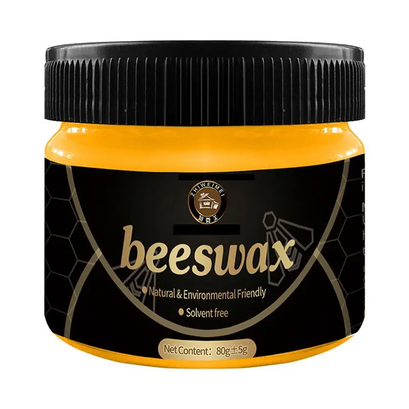 Natural Beeswax Furniture Polishing Beeswax Wood Seasoning Beewax Wooden Floor Cleaning Maintenance Polished Brighten Care Wax