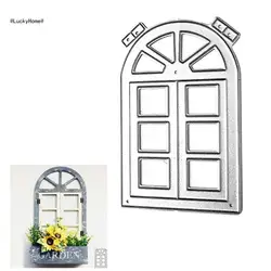 for Windows Metal Cutting Dies Stencil Scrapbooking DIY Album Stamp Paper Card Embossing Decoration Craft 11UA