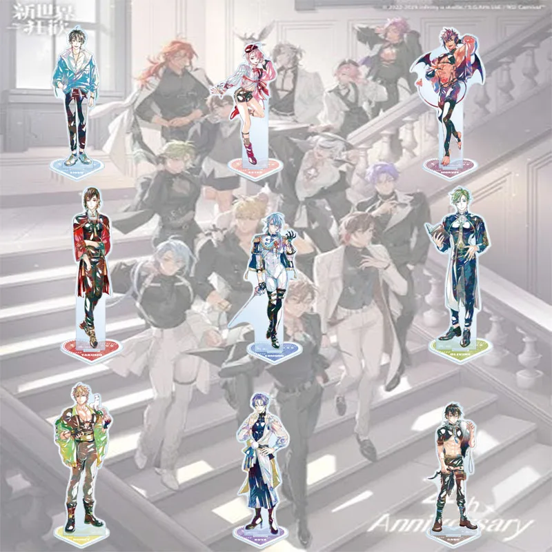 NU: Carnival Classic GAME Scene Acrylic Stand Figure Tabletop Display Ornament Collection Merchandise Keychain