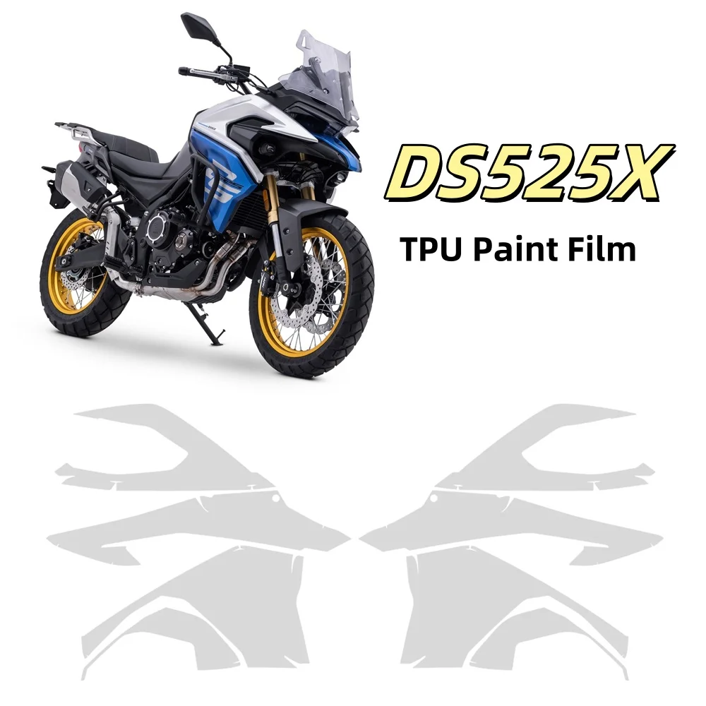 DS525X TPU Motorcycle Complete Film For Loncin Voge Valico 525DSX DS 525X Anti-Scratch Set Body Paint Fairing Protection Sticker