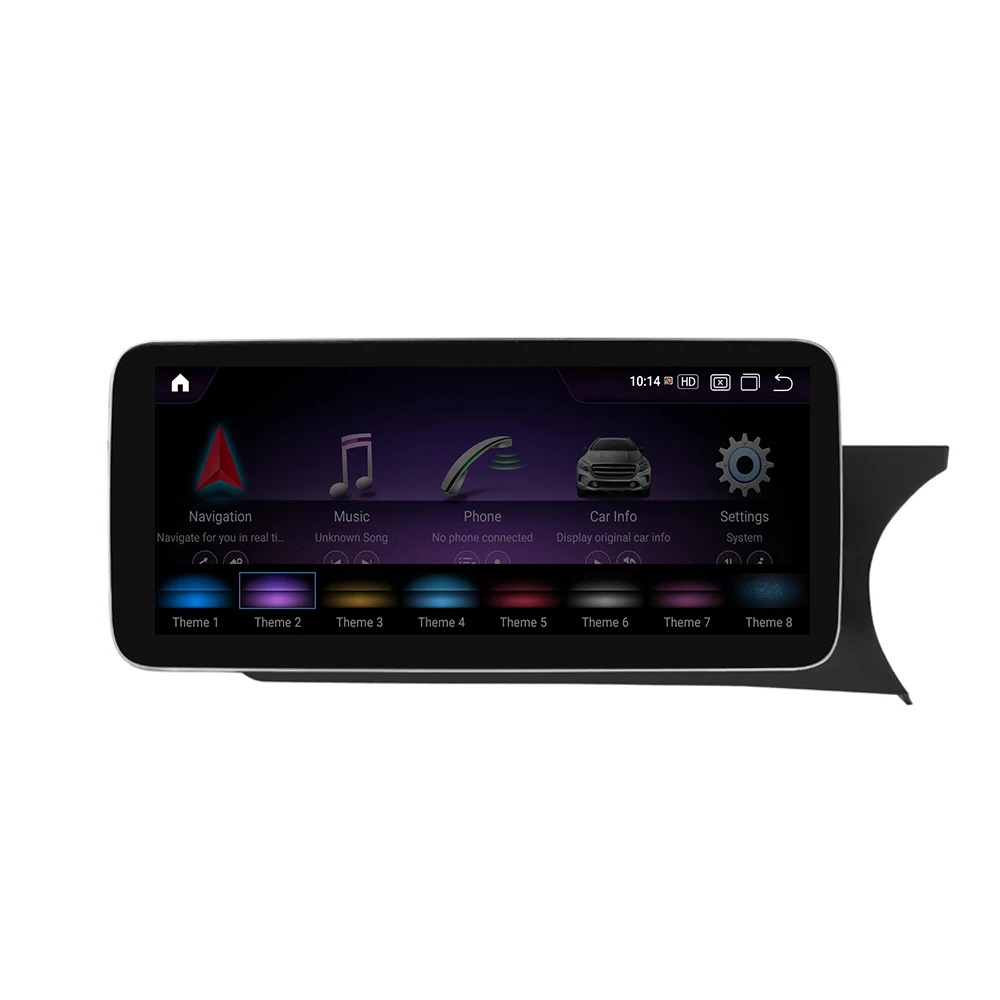 Novo android 13 qualcomm carro multimídia player rádio gps para mercedes benz classe c w204 rhd estéreo carplay vídeo tela de toque