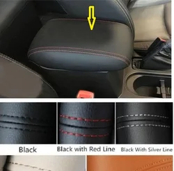 For Subaru Forester 2013 2014 2015 2016 2017 2018 Microfibre Leather Center Armrest box Cover car interior