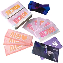 Wholesale Custom Mini Slogan Kpop Banner Towel For Idol Super Star Music Festival