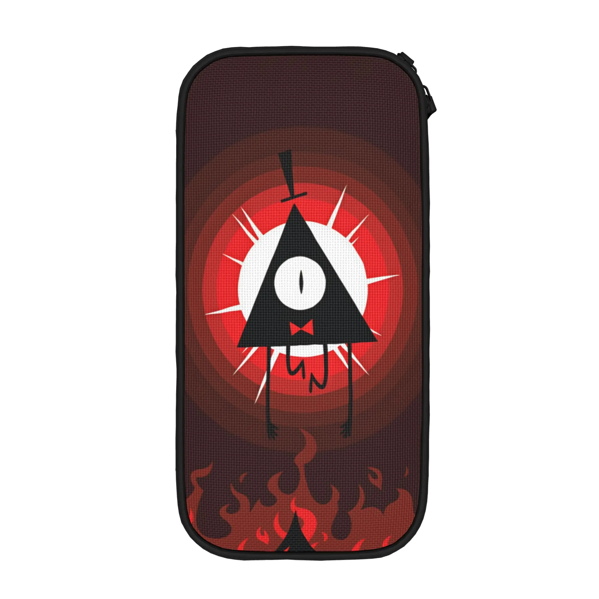 G-Gravity Falls Lunch Bag For Girls Bill Cipher Custom Lunch Box Aesthetic School Cooler Bag Convenient Waterproof Tote Food Bag