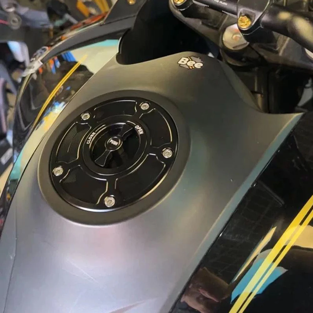 Motorcycle Accessories For CFMOTO 800-MT 800MT-X 700-MT 450-MT CNC Fuel Gas Tank Cap Cover Aluminum Keyless